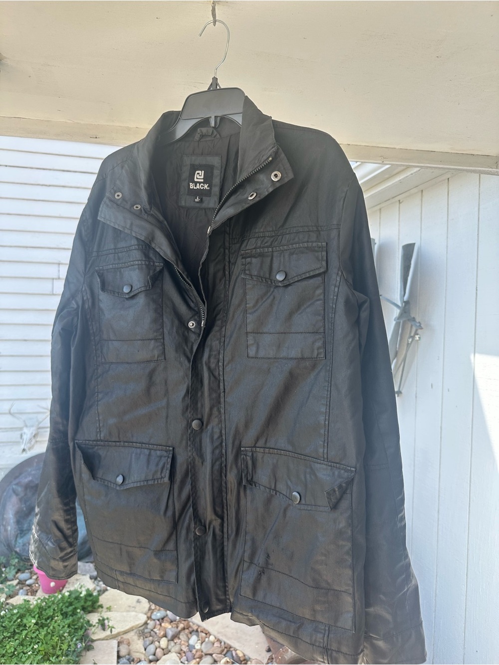 CJ BLACK Black Quilted Lined Jacket - Picture 2 of 6